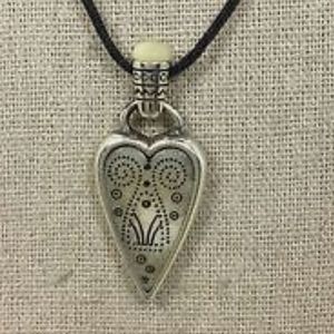 Brighton heart necklace with double sides